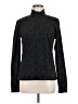 Spyder 100% Polyester Tweed Black Turtleneck Sweater Size M - photo 1