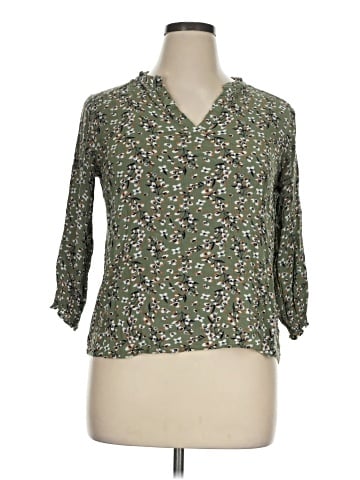 Fun2Fun 3/4 Sleeve Blouse (view 1)
