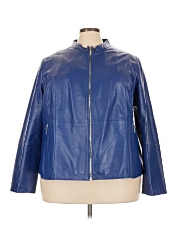 Jessica London Leather Jacket (view 1)