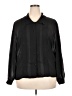 La Blouse 100% Polyester Black Long Sleeve Blouse Size 20 - photo 1