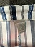 Chico's Stripes Blue Casual Pants Size M - photo 4