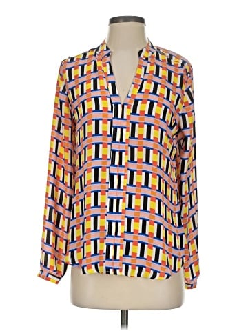 NY Collection Long Sleeve Blouse (view 1)