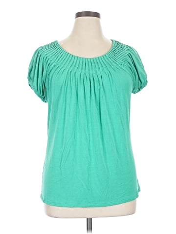 Style&Co Short Sleeve Blouse (view 1)