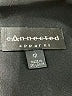 Connected Apparel Solid Black Casual Dress Size 12 - photo 7