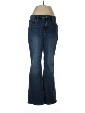 Madewell Curvy Skinny Flare Jeans in Alvord Wash: Instacozy Edition (view 1)