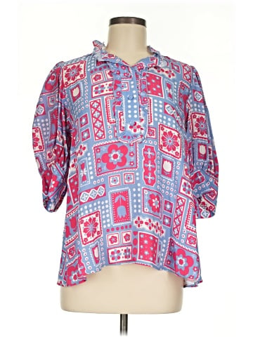 Antik Batik 3/4 Sleeve Blouse (view 1)