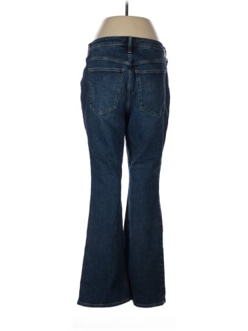 Madewell Curvy Skinny Flare Jeans in Alvord Wash: Instacozy Edition (view 2)