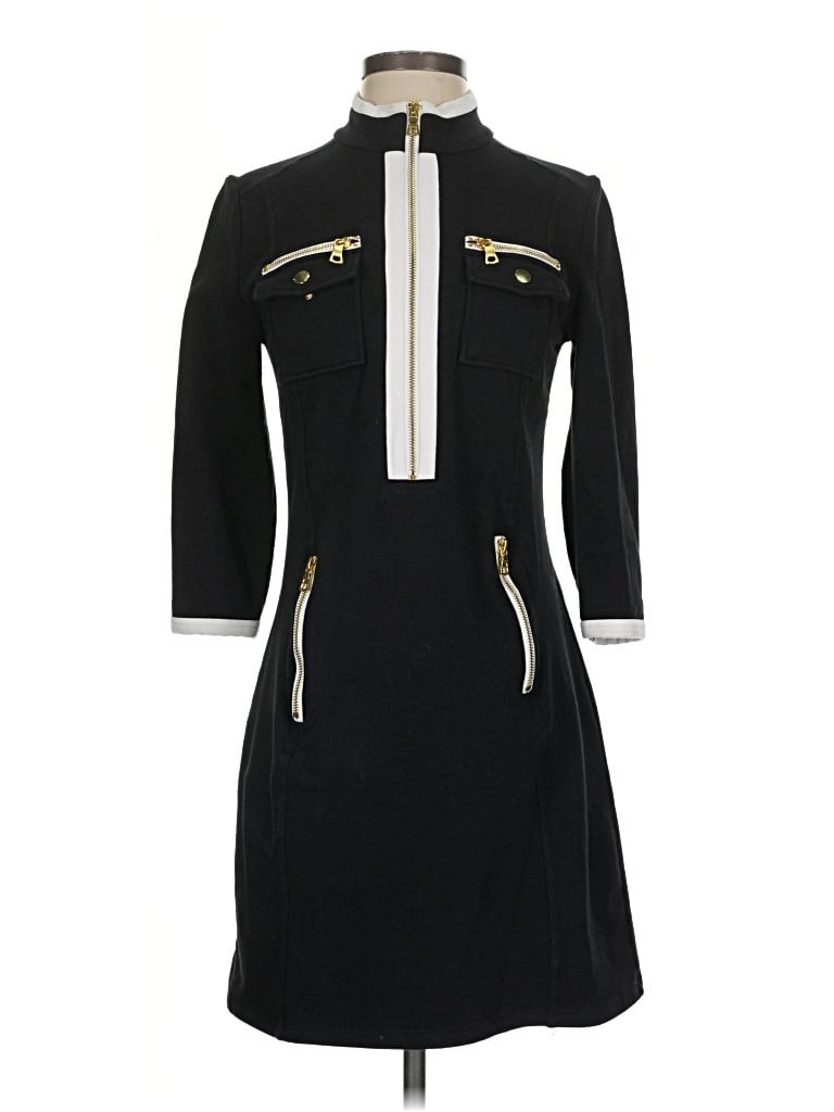 Pre-owned Boston Proper Casual Dress In Black