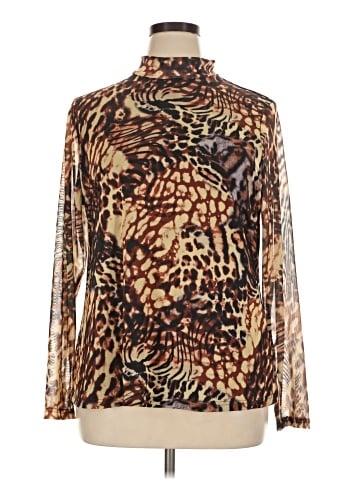DG^2 by Diane Gilman Long Sleeve Blouse (view 1)