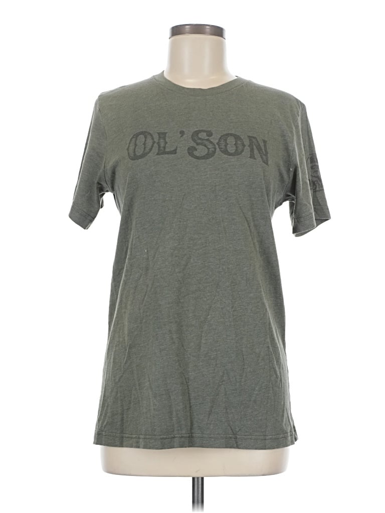 Pre-owned Bella+canvas Short Sleeve T-shirt In Green