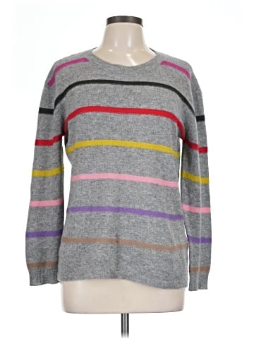 Allude Cashmere Pullover Sweater (view 1)