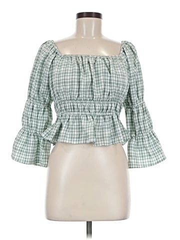 WAYF 3/4 Sleeve Blouse (view 1)