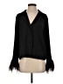 J.Crew Collection 100% Polyester Black Long Sleeve Blouse Size S - photo 1