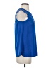 Brixon Ivy 100% Polyester Blue Sleeveless Blouse Size S - photo 4