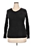 Active Basic Black 3/4 Sleeve T-Shirt Size 3XL - photo 1