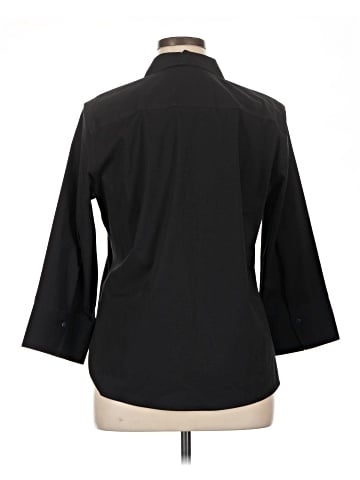 Foxcroft 3/4 Sleeve Button-Down Shirt (view 2)