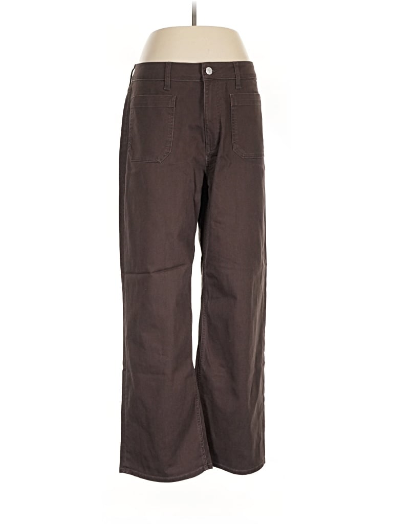 Pre-owned Quince Jeans In Brown