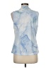 Calvin Klein Blue Sleeveless Blouse Size M - photo 2