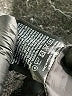 H&M 100% Polyester Chevron-herringbone Gray Jacket Size 12 - photo 4