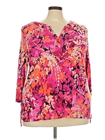 Croft & Barrow 3/4 Sleeve Blouse (view 1)