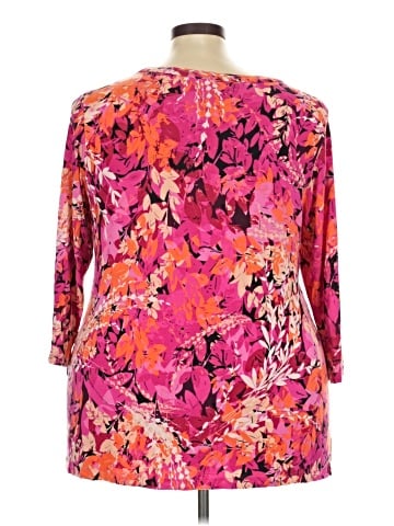 Croft & Barrow 3/4 Sleeve Blouse (view 2)