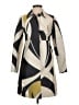 Ann Taylor Graphic Gold Ivory Coat Size XS - photo 1