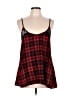 Bobeau 100% Polyester Red Sleeveless Top Size L - photo 1