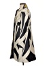 Ann Taylor Graphic Gold Ivory Coat Size XS - photo 5