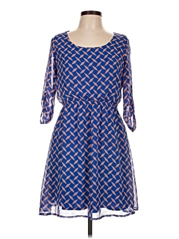 Peach Love Cream California Casual Dress (view 1)