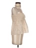 Shein 100% Polyester Tan Sleeveless Blouse Size 4 - photo 4