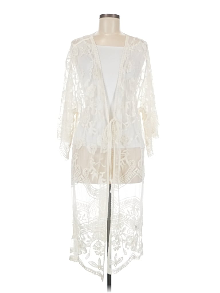 Pre-owned Pol Kimono In Ivory