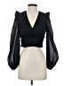 Zimmermann 100% Polyester Black 3/4 Sleeve Blouse Size 6 (1) - photo 1