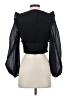 Zimmermann 100% Polyester Black 3/4 Sleeve Blouse Size 6 (1) - photo 2