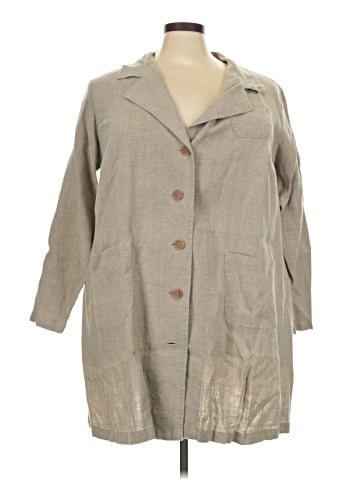 Flax Trenchcoat (view 1)