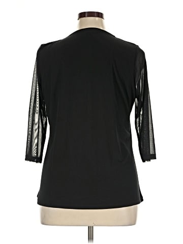 DG^2 by Diane Gilman 3/4 Sleeve T-Shirt (view 2)