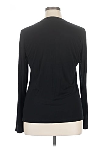 AK Anne Klein Long Sleeve T-Shirt (view 2)