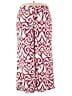 Soft Surroundings 100% Polyester Paisley Red Casual Pants Size 1X - photo 1