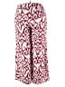 Soft Surroundings 100% Polyester Paisley Red Casual Pants Size 1X - photo 2