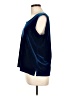 Susan Graver Blue Sleeveless Blouse Size L - photo 5