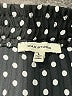 Max Studio 100% Polyester Polka Dots Black Casual Skirt Size L - photo 4