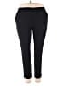 J.Jill Solid Black Active Pants Size 18 - photo 1