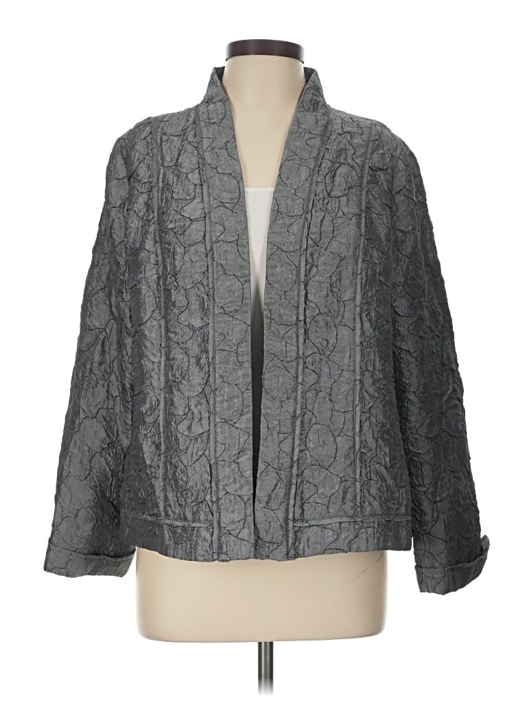 Pre-owned Chico's Jacket In Gray