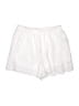 Shein 100% Polyester White Shorts Size XL - photo 1