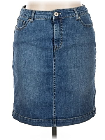 Style&Co Denim Skirt (view 1)