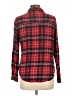 Cotton On Plaid Red Long Sleeve Button-Down Shirt Size L - photo 2