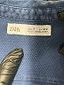 Zara Solid Blue Short Sleeve Button-Down Shirt Size 7 - photo 3