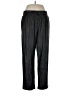 Ann Taylor LOFT 100% Polyester Black Casual Pants Size L - photo 1