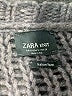 Zara Metallic Gray Pullover Sweater Size S - photo 7