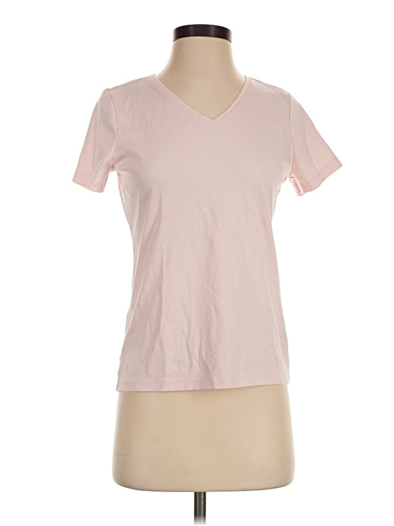 Pre-owned L.l.bean Short Sleeve T-shirt In Pink