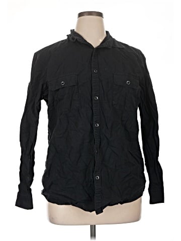 Alfani Long Sleeve Button-Down Shirt (view 1)